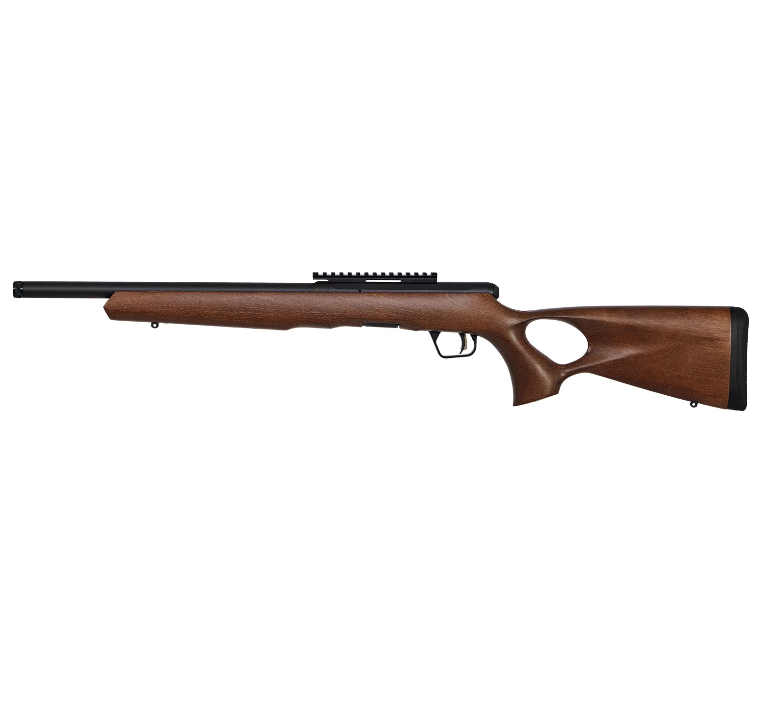 Гвинтівка малокаліберна Savage B22 Timber Thumbhole 18" кал. 22LR Фото 2